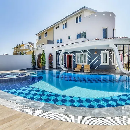 Modern With Private Pool And Stylish Bbq Area Belek